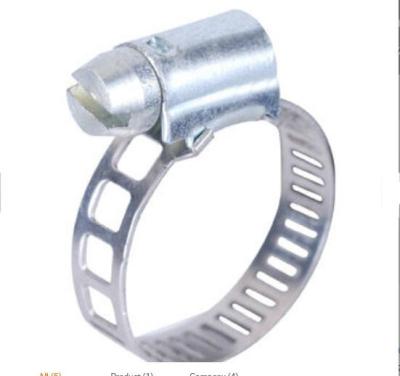 China American Type Mini Perforated  Hose Clamp , 5/16