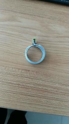 China Dacromet Plated Spring Wire Hose Clamps / Standard Double Wire Hose Clamp for sale