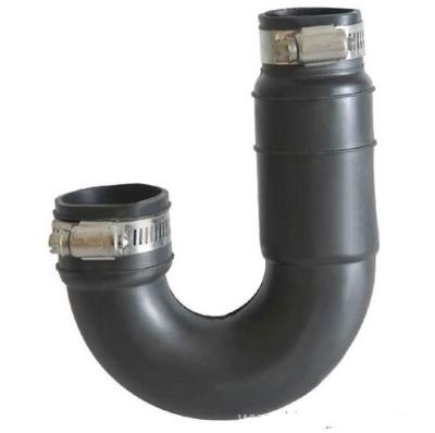 China Flexible Quick Cast Iron Soil Pipe Connector , Mini Hose Flexible Elbow Plumbing for sale