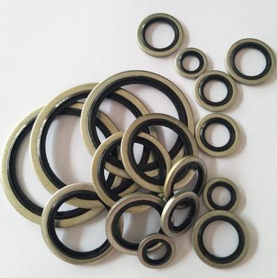 China Zinc Plated Steel Bonded Sealing Washers , Sealing Washers For Bolts for sale