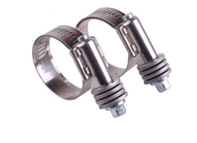 China Constant-Tension Clamps for Soft Hose and Tube Stainless steel 14.2mm Bandwidth for sale