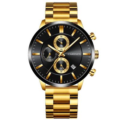 China New Trendy Simple High Quality Fashionable Fashion Day/Date Minimal Elegant Luxury Custom Business Quartz Wrist Watches Men for sale