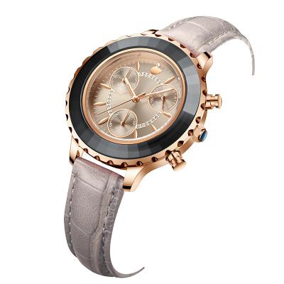 China Simple Hot Selling Water Resistant Ladies Quartz Wristwatches Waterproof Fashion Sport Leather Women Alloy Watch for sale