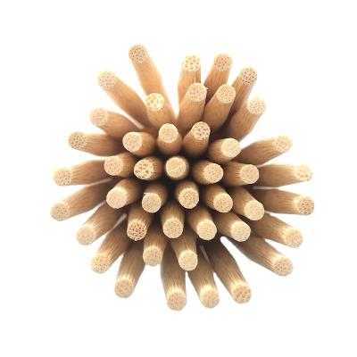 China Factory Wholesale Disposable Round Bamboo Chopsticks Chinese Customized Bamboo Chopsticks for sale