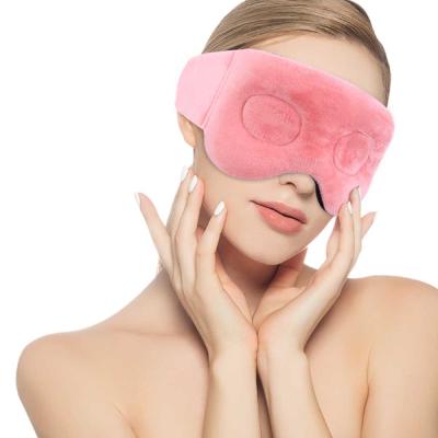 China Dark Circles Design New Ergonomic Light Blocking 3D Sleep Mask Contoured Super Soft for sale