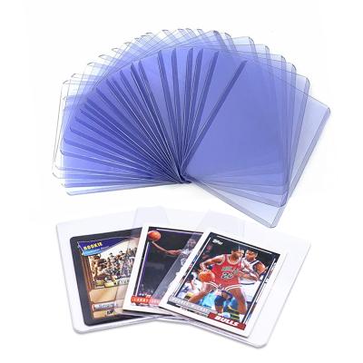 China Business Card Holder Plastic Business Card Holder Clear Rigid Toploader Card Holders For Baseball for sale