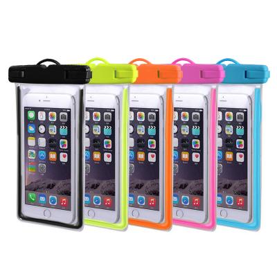 China Wholesale ipx8 dry bag large mobile phone waterproof touch screen pocket waterproof mobile phone cases for sale