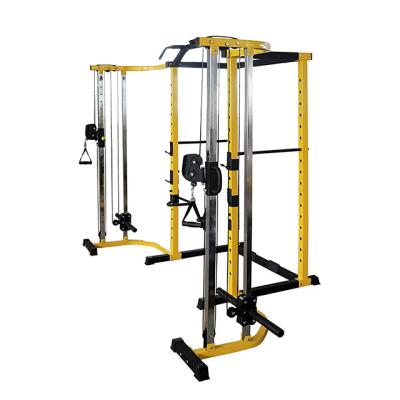 China Good quality multifunctional power cage exercise fitness tower station exercise muscle immersion squat rack for sale