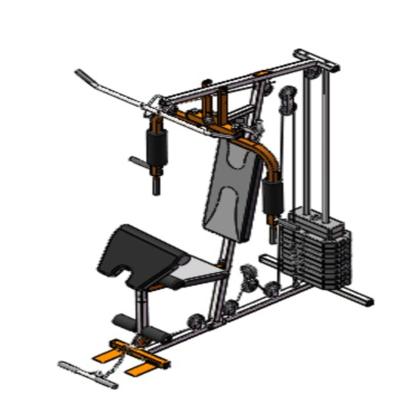 China Universal Home Gym Equipment Wall Mount Cable Able Cross Station for sale