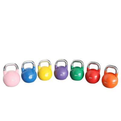 China Universal Stainless Steel Fitness 6/8/10/12/16/20kg Competition Kettlebell Set Stainless Steel for sale