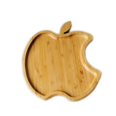 China YesJoy Sustainable Bamboo Dish, Cartoon Style, Can Be Customized, Logo Engraved. for sale