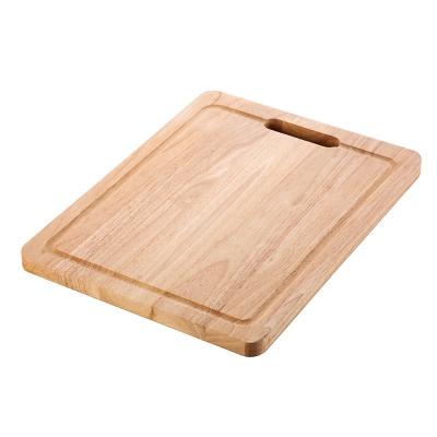 China Viable Kitchen Rubber Wood Cutting Board Dining Chopper for sale