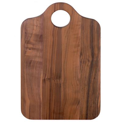 China Cutout Sustainable Walnut Kitchen Wood Cutting Board With End Texture Large Wood Cutting Board Can Laser Logo for sale