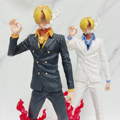 China Wholesale High Quality Pvc Cartoon Toy Wholesale High Quality Pvc Bloody One Piece Anime Figure Sanji Luffy Anime Figure Zoro Bloody Figure for sale