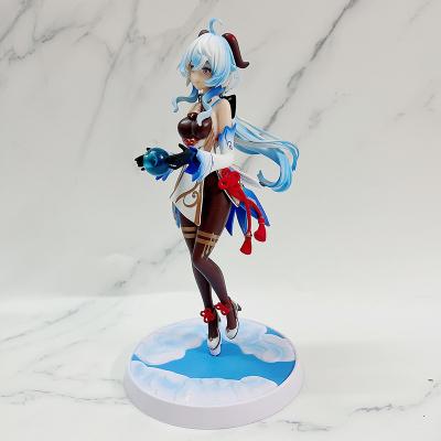 China Yae Miko Raiden Shogun PVC Model Doll Model Toys Action Figure Decoration Anime Game Ganyu Genshin Impact Figure for sale