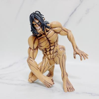 China Popular High Quality Japanese Anime PVC Action Figure Toys Figma Attack On Titan Levi Anime Figure for sale