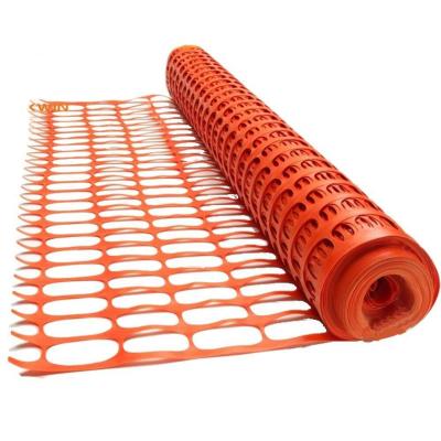 China High Quality Safety Durable Mesh Orange Barrier Fence Plastic Road Traffic Netting for sale