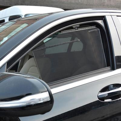 China Retractable Heat/UV Insulation Car Side Window Sunshade Roll Up Sun Shade Customized Sun Shield Shade For Car Special Mesh Curtain Sunshield for sale