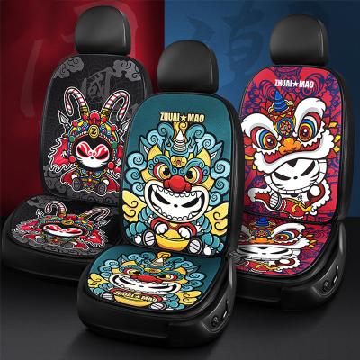 China New China-chic Comfort Auto Seat Cushions Protector Adjustability For Driving Fabric Car Seat Cover Universal Set for sale