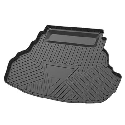 China Waterproof/Anti-silp Car Trunk Mat For TOYOTA CROWN FJ LAND CRUISER 200 FORTUNER HARRIER IZOA 4 RUNNER 4RUNNER Rear Cargo Boot Liner Cover for sale