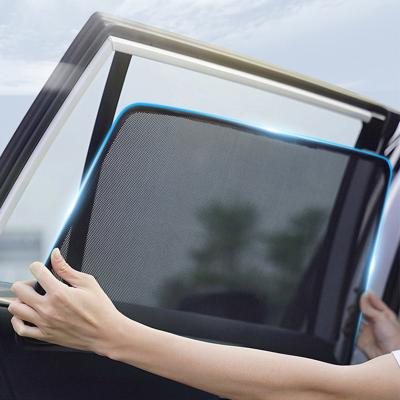 China Magnetic Heat/UV Sun Insulation Shade Window Curtains Shade Protection For BMW Toyota Audi Mercedes Benz Ford Honda Hyundai Car Sunshade for sale