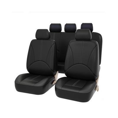 China Baby 5D Sear Cushion Chair Head Protector Coprisedile Leather Waterproof Full Set Car Washable Seat Cover Universal PU Auto for sale