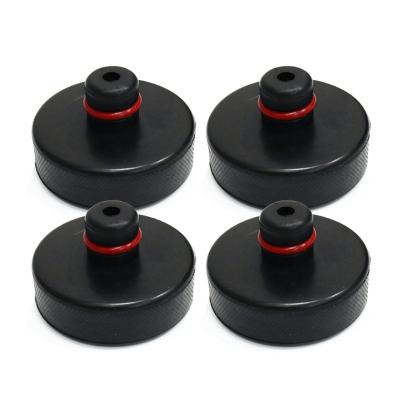 China Automotive Rubber Car Jack Tool Kit Parts 4PCS Lifting Pads For Tesla Model 3 Y X S Jack Pad 2021 2022 for sale