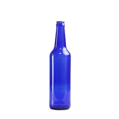 China Eco - Friendly Recyclable Amber Glass Can Opener Bottle For Beer 330ml 500ml With Crown Cap for sale