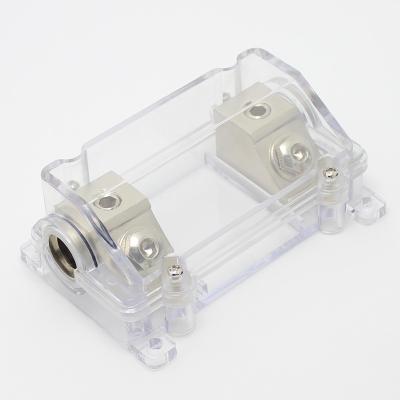 China Auto Manufacturer High Quality Transparent Car ANL Audio Integrated Fuse Holder for sale