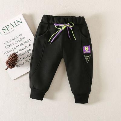 China Anti-pilling children's sports pants children's legged pattern spring and autumn pants boys and girls leisure pants baby jumpsuits cartoons for sale