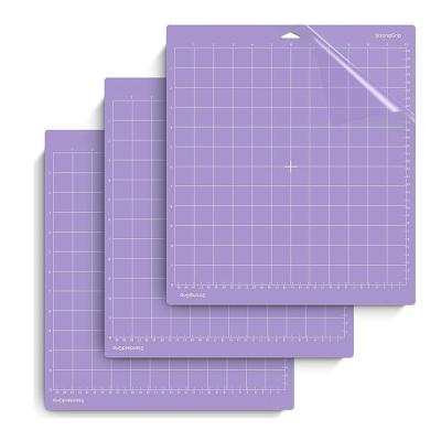 China PVC Factory Price Non-Slip Grid Cutting Mats Silhouette Cricut Cutting Mat for sale