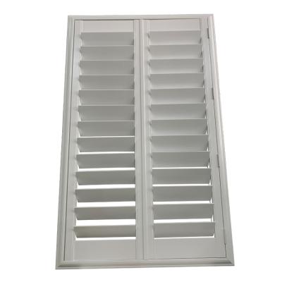 China Manufacturing Eco-friendly Plantation Custom PVC Window Shutters Directly for sale