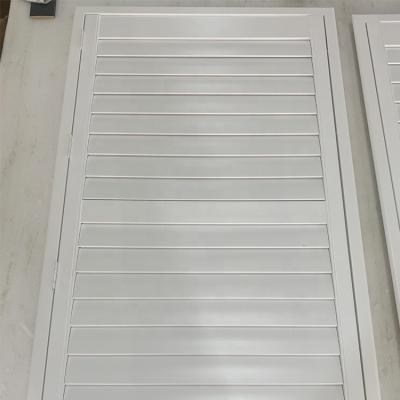 China Traditional Top Chinese Customized Window Plantation Shutters Fauxwood Shutters for sale