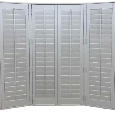 China Traditional Custom Vinyl Window Plantation Shutters for sale