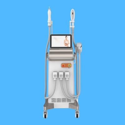 China Pigment removal 2023 customized 3 in1 elight shr diode laser hair removal multifunctional nd yag laser tattoo removal equipment for sale