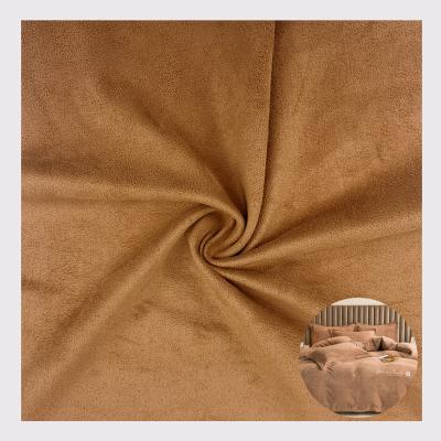 China High Quality Breathable Sport Waterproof Ply Poly Spandex Microfiber Knitted Upholstery Sofa Home Textile Fabric For Bed for sale