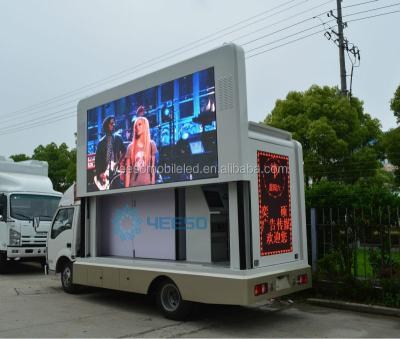 China Shanghai Yeeso China Outdoor Mobile Truck Digital Advertising Billboard for sale