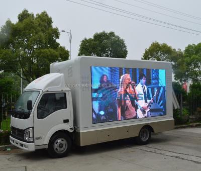 China Yeeso Outdoor High Definition P6mm Outdoor Digital Mobile Billboard Truck For Sale for sale