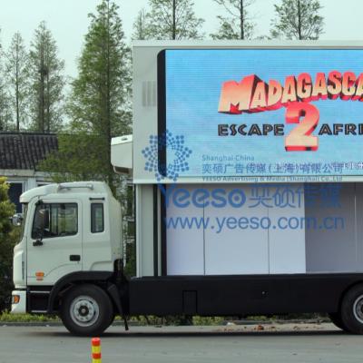 China YEESO Mobile Outdoor Advertising LED Stage Trucks YES V9 YES-V9 for sale