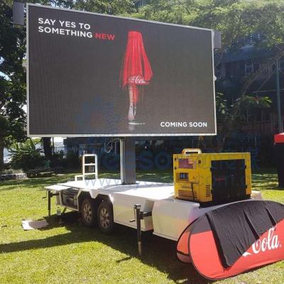 China YEESO LED Screen Outdoor Mobile Trailer YES-T9N for sale