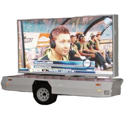 China Yesso LED outdoor advertising trailer T5, hot sale in UK and Australia, gold coast trailer for sale