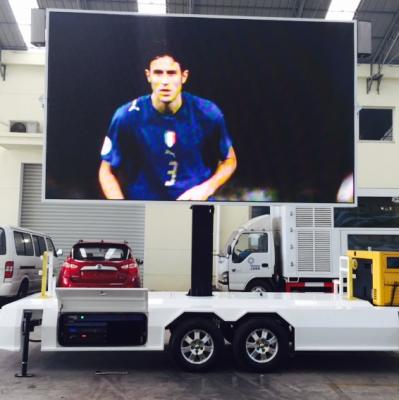 China Outdoor Mobile Advertising Screen Trailer, Yeeso T9N LED Screen Good Price for sale