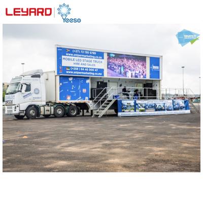 China YEESO Outdoor Custom Event Truck With Big Stage for sale