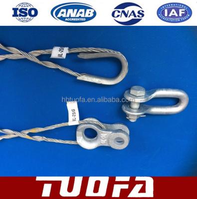 China Power Stay Fit Wire For 7/4.00 Type Grips Dead End Sling ADSS Cable Preformed Tension Sling By Accessories for sale