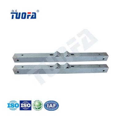 China Q235 Steel Hot Dip Galvanized Steel Cross Arm for sale