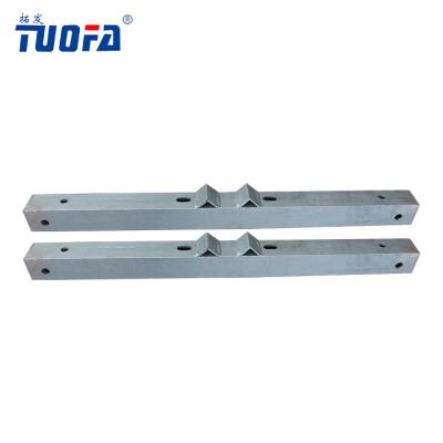 China Steel Q235 Galvanized Steel Cross Arm For 11kV 33KV Pole Line Transmission for sale