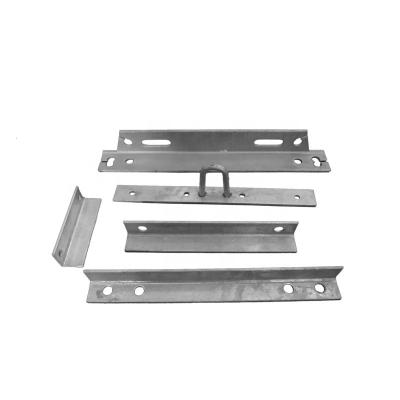 China Carbon steel hot dip galvanized cross paso arm cruceta steel galvanizada for sale