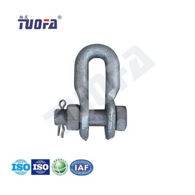 China Hot Dip Galvanized Steel D Steel Hot Galvanized Shackle for sale