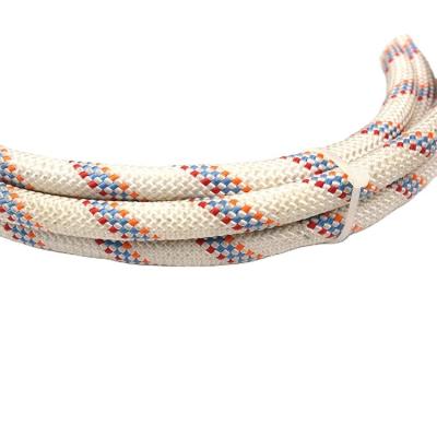 China Steel + Steel Wire Nylon Core Nylon Braided Rope With Decorative Strips for sale