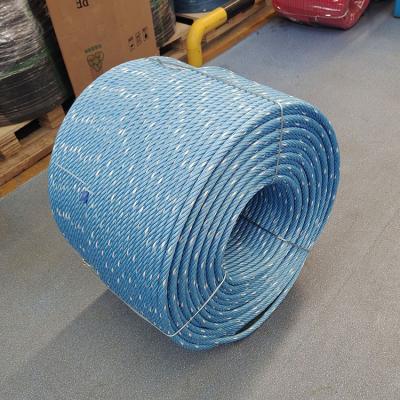 China Fishing pp combination rope with steel wire core for fishing trawlnet for sale